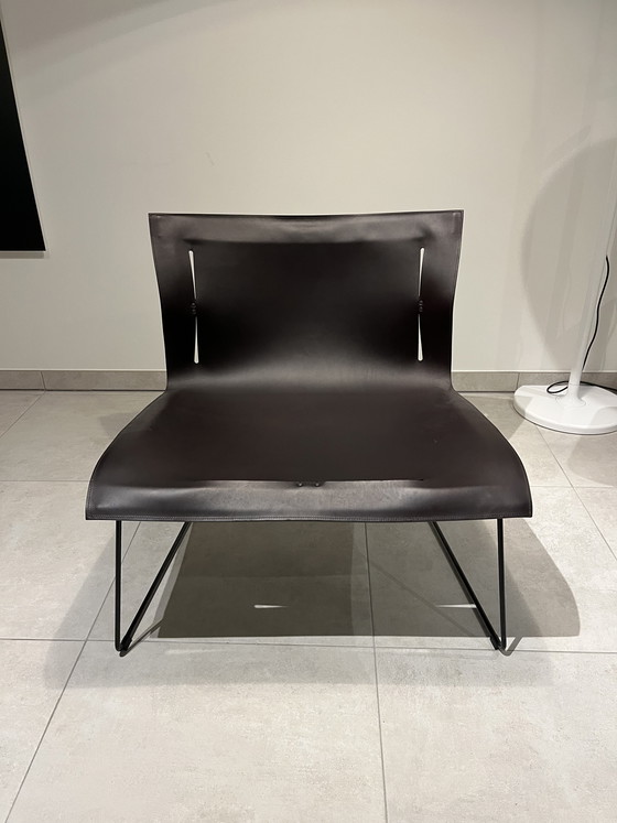 Image 1 of Fauteuil lounge Walter Knoll Cuoio - cuir sellier