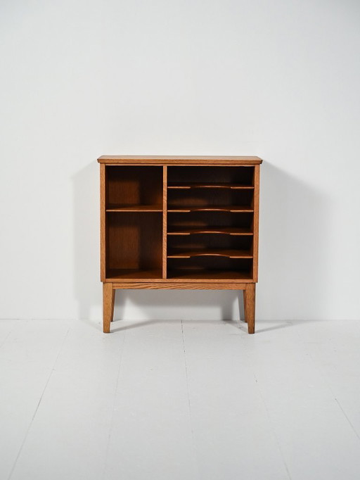 Åvidabergs oak magazine cabinet, 1950s