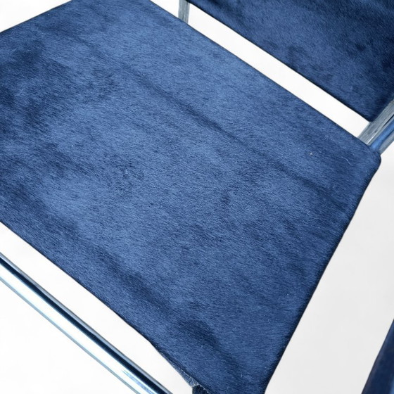 Image 1 of 2x Perriand jeanneret Le Corbusier chaise longue LC1 Cassina pony negro años 60