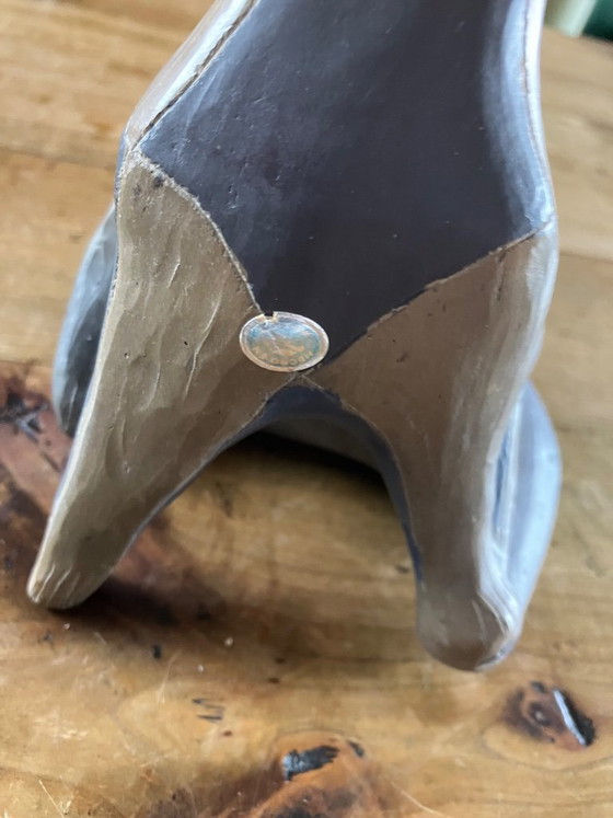 Handmade Sculpture of a Cat – Ceramic (photo 6 of 8)