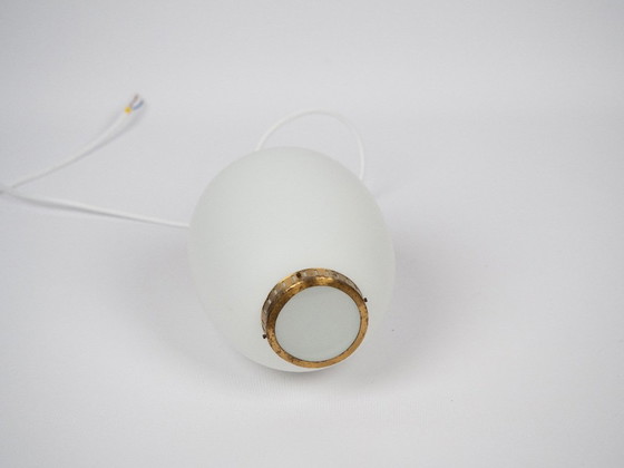 Image 1 of Danish vintage pendant lamp Kina by Bent Karlby, Lyfa, 1946