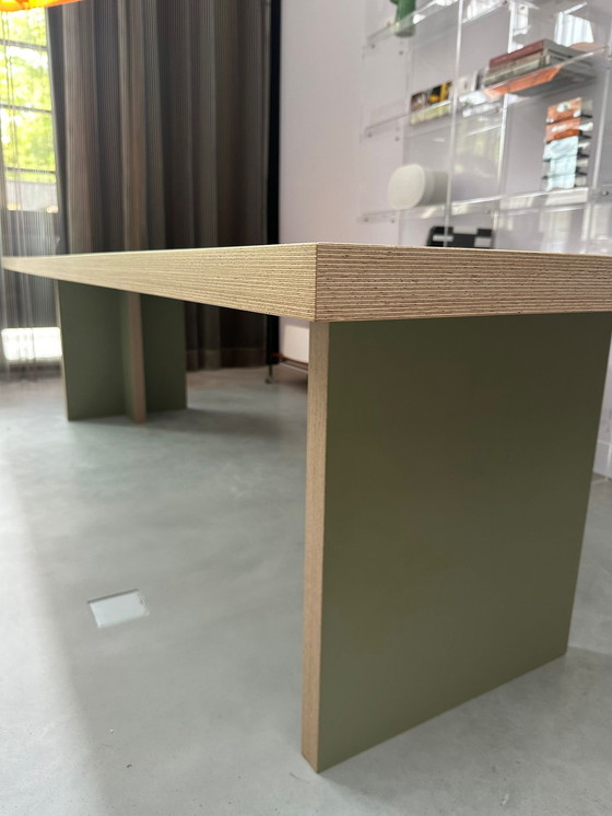 Image 1 of Mooie op maat gemaakte tafel door interieurbouwer