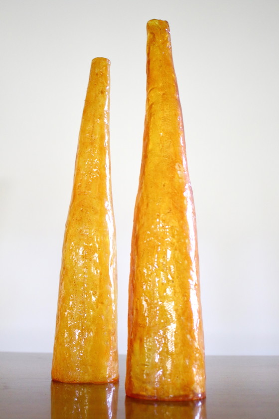 Image 1 of 2 Vintages Seventies soliflores