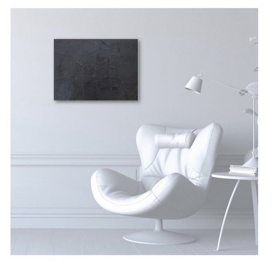 Image 1 of Abstrakte Acrylmalerei auf bespanntem Keilrahmen. Format 61x46cm.