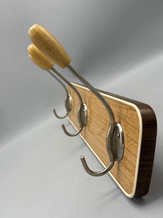 Image 1 of Retro Mid-Century Kapstok – Stijlvol & Functioneel