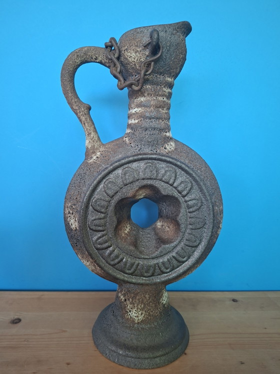 Image 1 of Fat Lava ring vase Dumler & Breiden West Germany