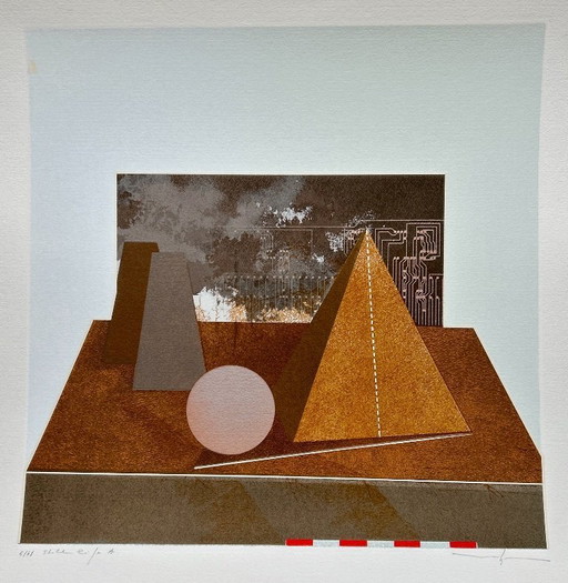Sérigraphie Martin R. Baeyens - Nature morte