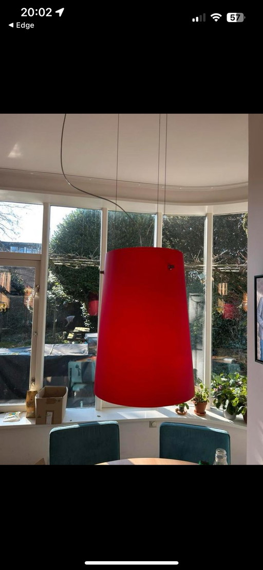 Prandina Sera S3 Rood (Enkel Kap)