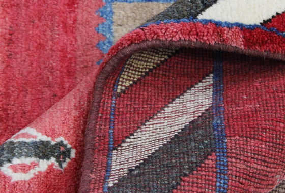 Image 1 of Original Persian carpet Gabbeh Ghashghai oriental carpet 205 cm x 166 cm old natural