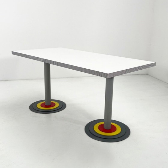 Image 1 of Kroma eettafel van Antonia Astori voor Driade, jaren 80.