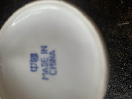 Petite cruche, linglong, Objets déco, Porcelaine, Bleu (photo 8 sur 10)