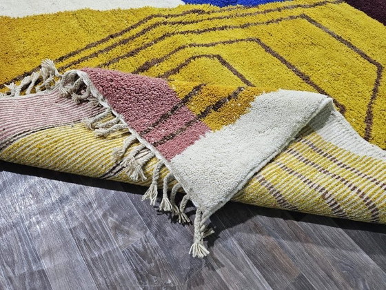 Authentic Traditional Handmade Pure Wool Rug, size 3/4 m, Ahrend, Rugs & carpets, Blue (photo 2 of 9)