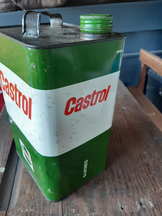 Lattina olio Castrol vintage anni '60 – Oggetti decorativi, Metallo (photo 4 of 5)