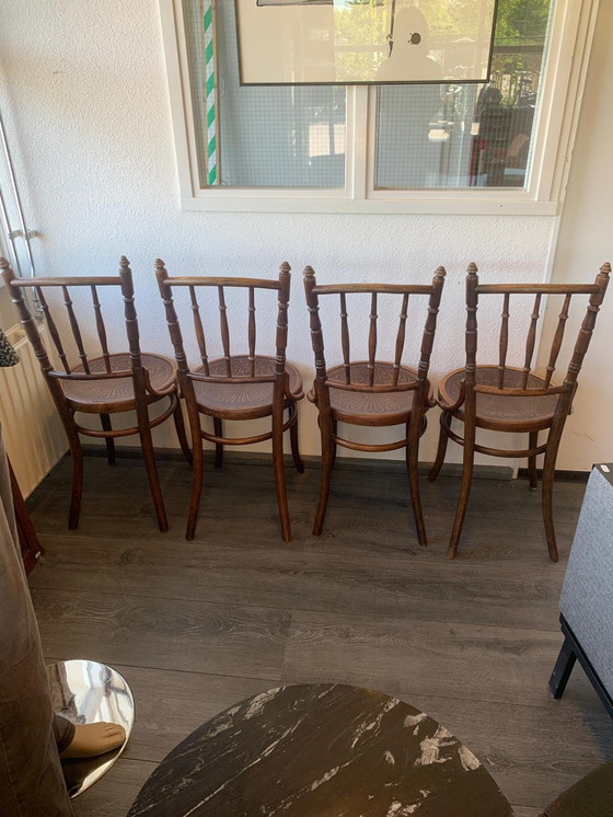 Image 1 of 4 sillas Thonet de los años 1920/1930 MUNDUS Viena