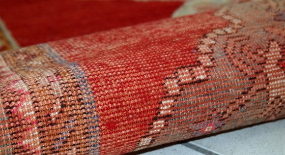 Image 1 of Runner turco Oushak vintage fatto a mano, 110 cm x 340 cm, anni '40 - 1C515