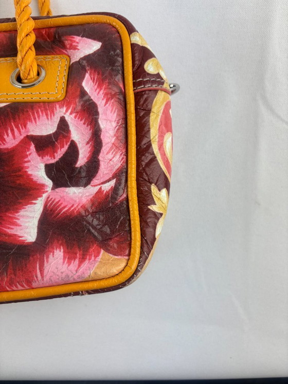 Borsa Balenciaga Blanket in pelle arancione con stampa grafica – Borse a mano, Leather (photo 12 of 16)