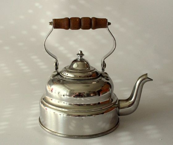 Image 1 of Bollitore per il tè - bollitore in acciaio inossidabile per la cucina retrò
