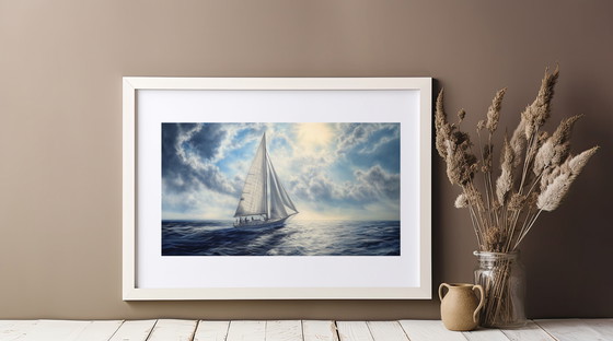 Image 1 of 5 Professional and Original Prints / Marine Style