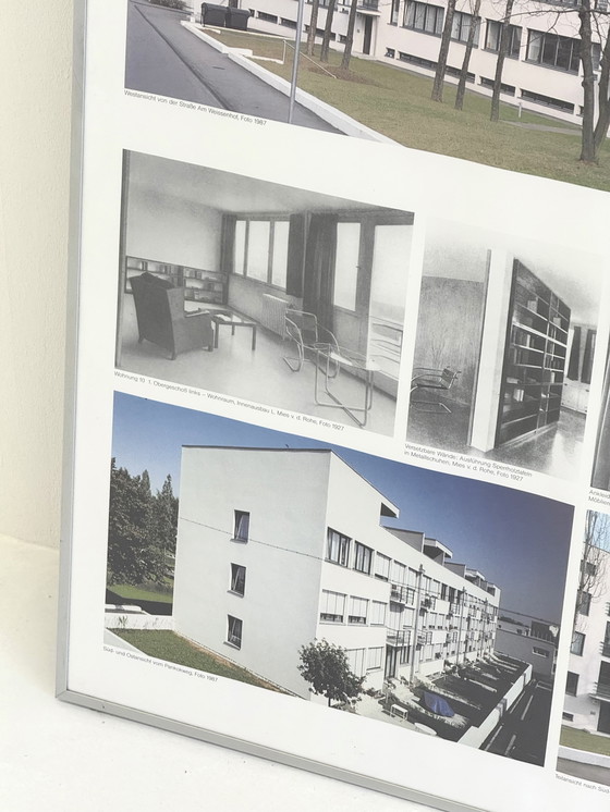 Image 1 of Poster in List Weissenhofsiedlung Stuttgart 1927 Ludwig Mies van der Rohe
