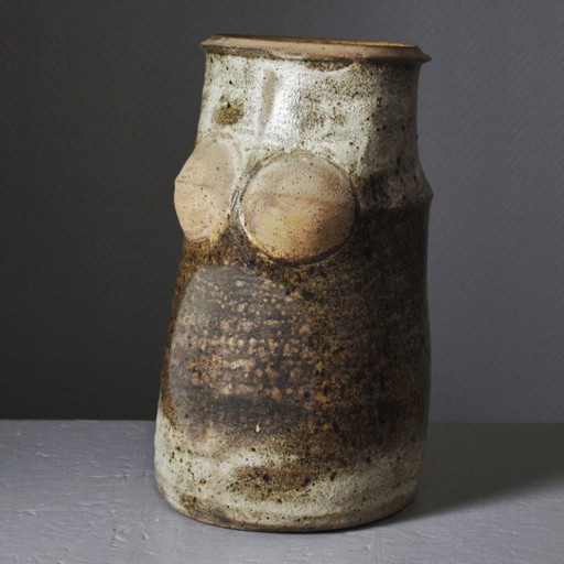 Michel Delmotte in Strasbourg - Imposing Vase Breasts 1972 – beeldhouwkunst, Ceramic