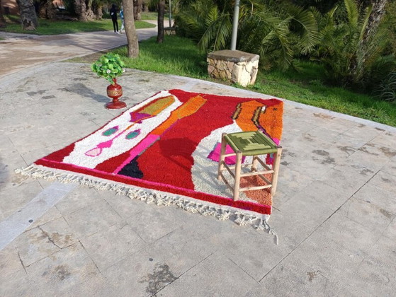 Image 1 of Tapis marocains traditionnels sur commande 270cmx170cm
