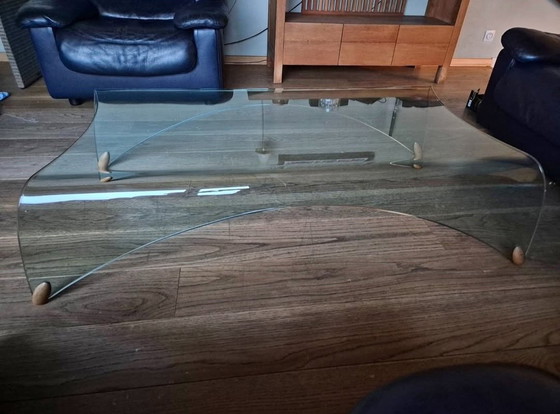 Image 1 of Glass coffee table