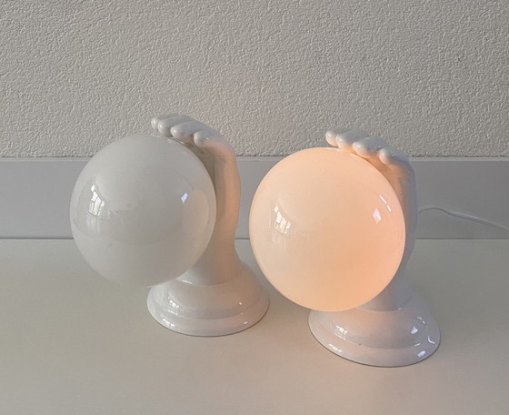 Image 1 of Set of ceramic wall lights