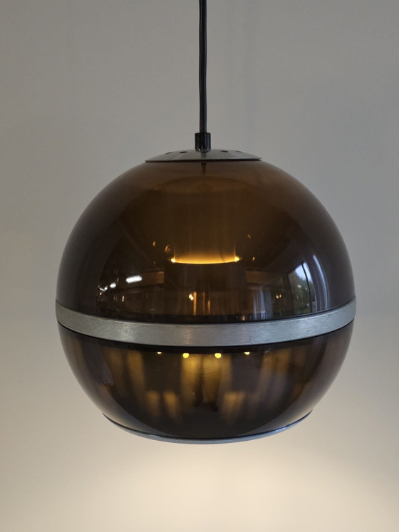 Suspension vintage Dijkstra en plastique, Noir (photo 2 sur 11)