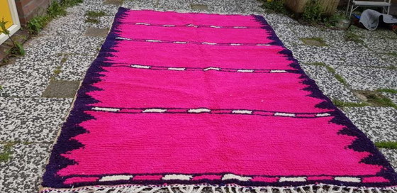 Image 1 of Handgeknoopt Berber kleed wol 251x155cm