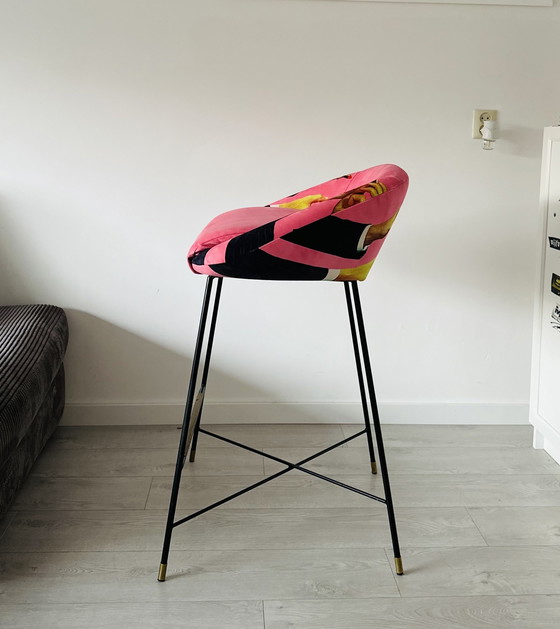 Image 1 of Seletti High Stool Rossetti Rosa