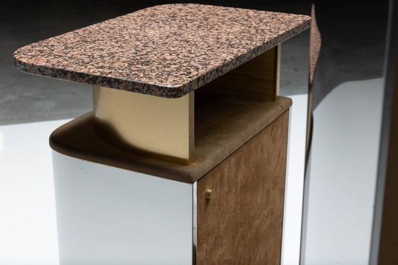 Image 1 of Bar corner cabinet by Willy Rizzo, Italy, 1970s