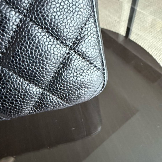 Image 1 of Chanel PST Petite Shopping Tote - Caviar gewatteerd generfd kalfsleer, zwart met gouden hardware