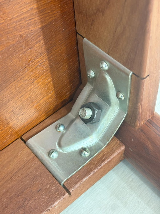 Image 1 of Table basse en teck style années 50 / Table / Table de salon / Table basse vintage