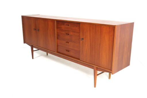 Buffet vintage en teck | 208 cm restauré – dressoirs, Wood (photo 2 of 15)