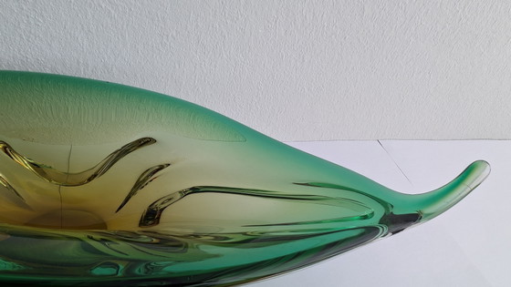 Image 1 of Murano Sommerso Schale - Flavio Poli für Seguso Vetri d'Arte - XL (48cm!)