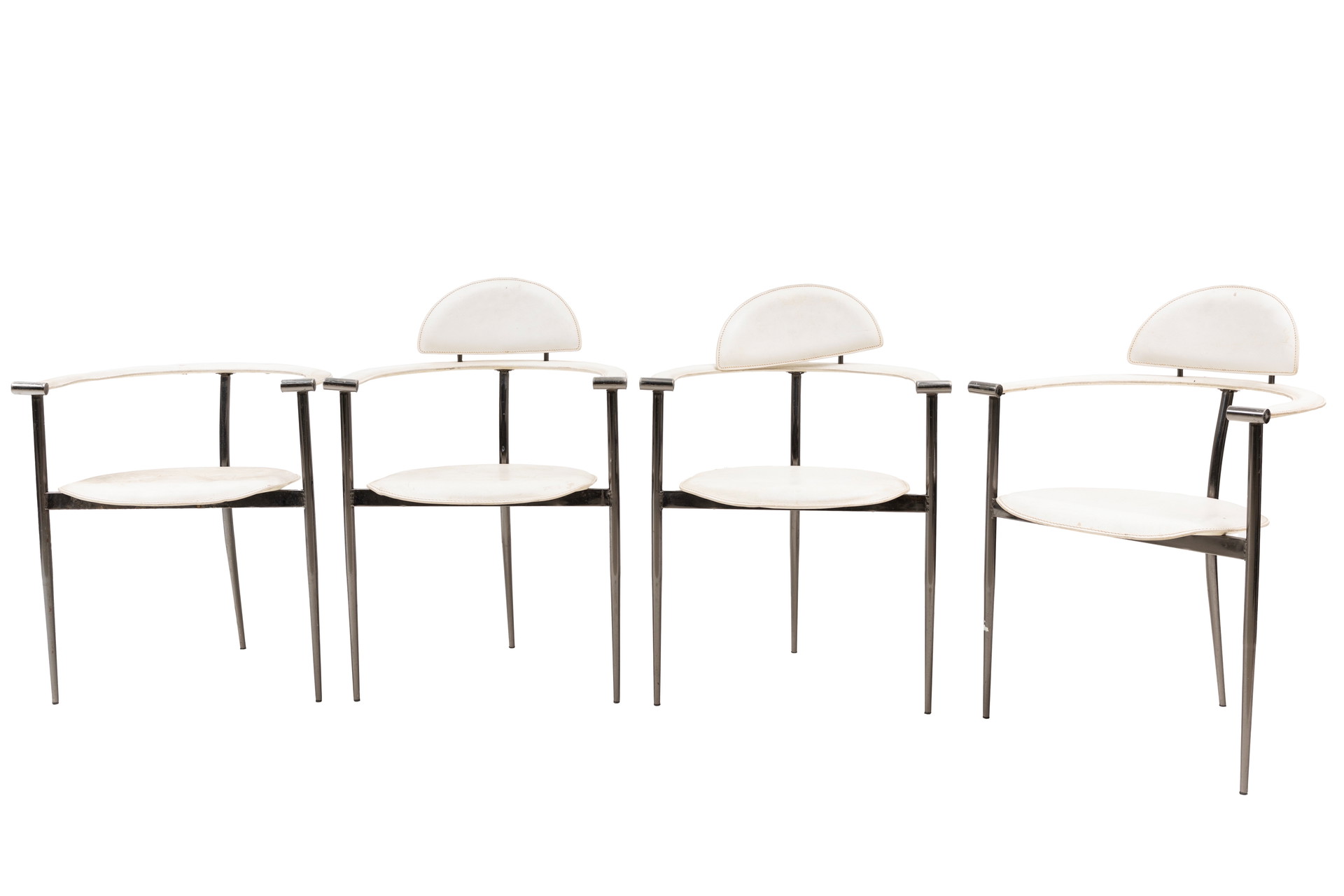 A set of four Arrben/Italy 'Marilyn Stiletto' dining chairs | €300