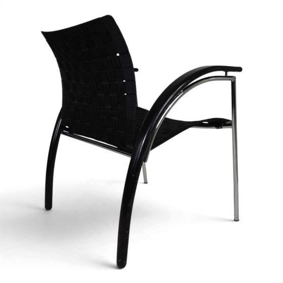 Poltrona lounge Thonet di Peter Maly, 1980 – Poltrone, Cromo, Legno, Vintage (photo 12 of 16)