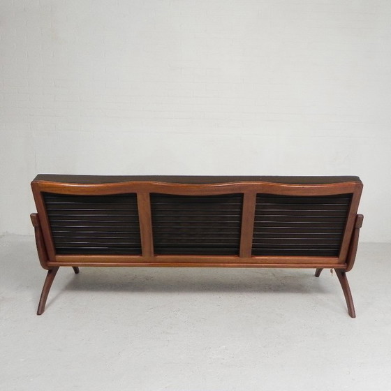 Divano a tre posti in teak De Ster Geldermalsen Gelderland, anni '60 – Divani 3 posti, Wood (photo 12 of 29)