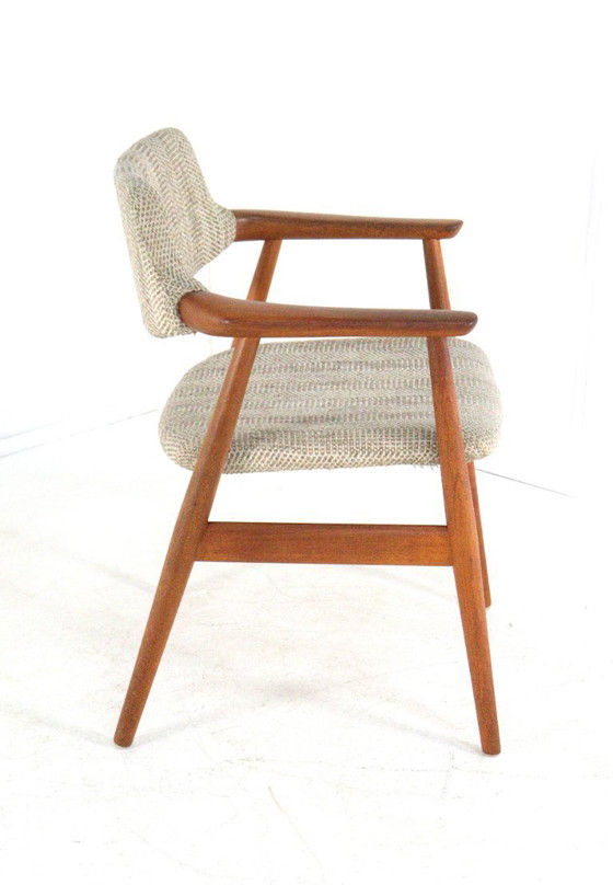 Image 1 of Svend Åge Eriksen pour Glostrup GM11 chaise chaise de salle à manger vintage
