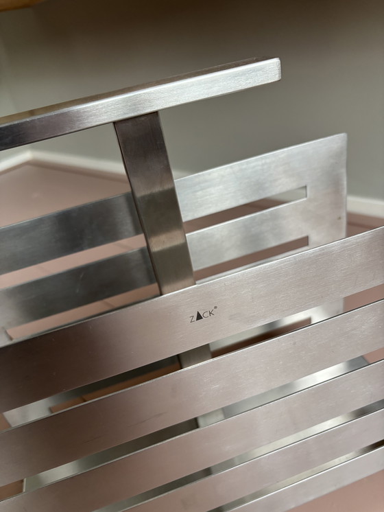 Image 1 of Vintage RVS lectuurbak van Zack