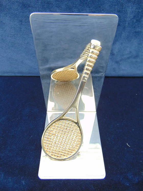 Image 1 of 2 Boekensteunen tennisracket