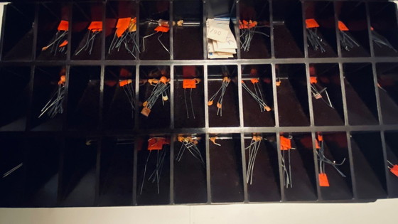 Image 1 of Set aus 3 originalen Malmberg-Briefablagen – Industriegeschichte trifft auf Design