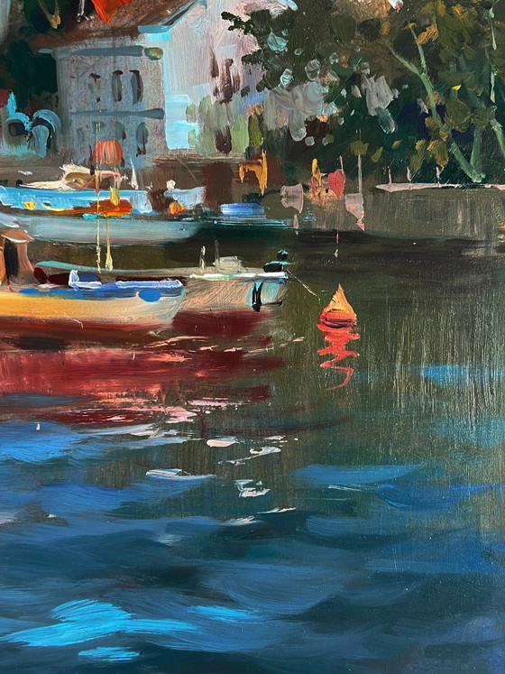 Image 1 of River Ships near the Shore