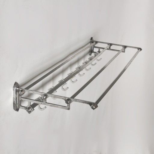 Appendiabiti Art Déco, anni '50 – kapstokken, Aluminium (photo 2 of 8)
