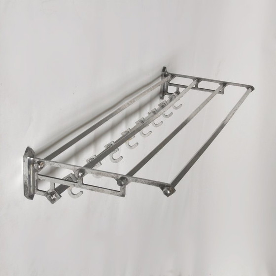 Appendiabiti Art Déco, anni '50 – Aluminium (photo 2 of 8)