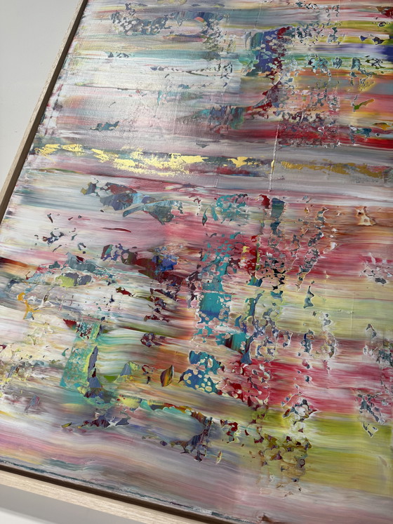Layers of Color 90x120cm Including Frame – Paintings & Drawings, Canvas (photo 7 of 8)