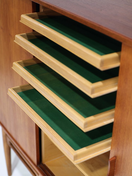 Image 1 of Highboard Illum Wikkelsø model 90 Deens vintage