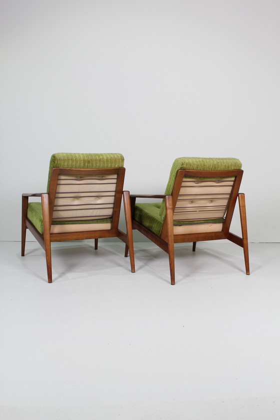 Image 1 of Vintage Armchair, Chair - 1960s, Green