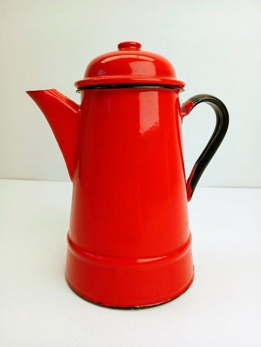 Vintage Enamel Jug
