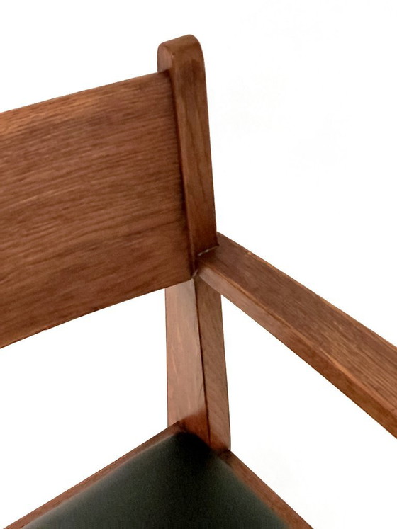 Sedia Art Déco della Hague School – Sedie da pranzo, Leather, Wood (photo 15 of 21)